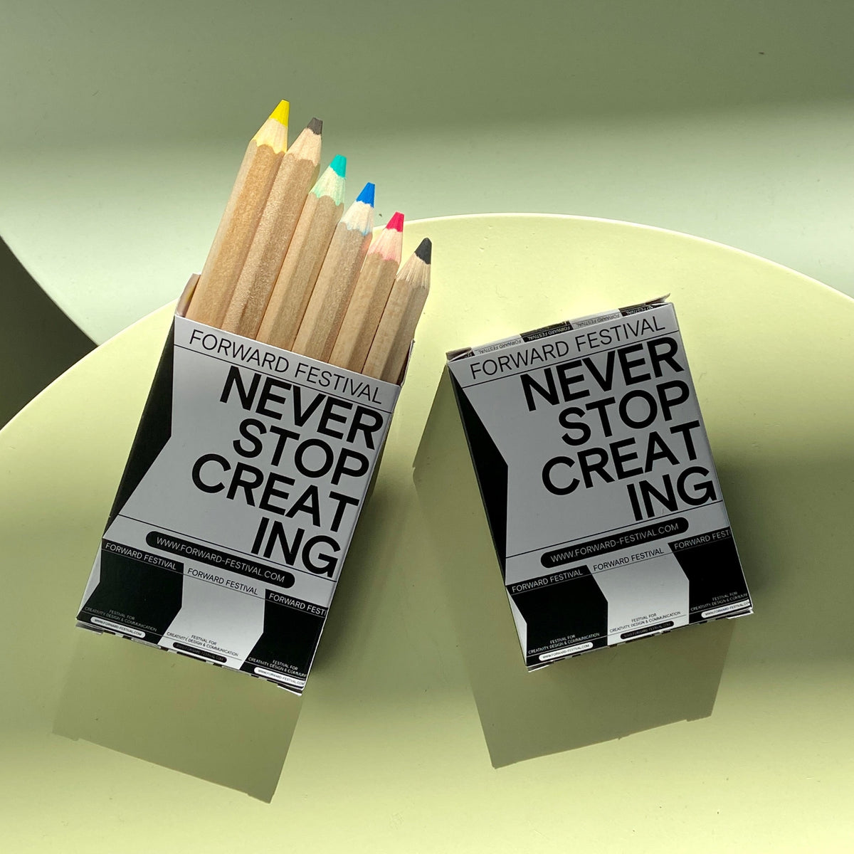 Never Stop Creating - Colored Pencils – Forward Creatives GmbH