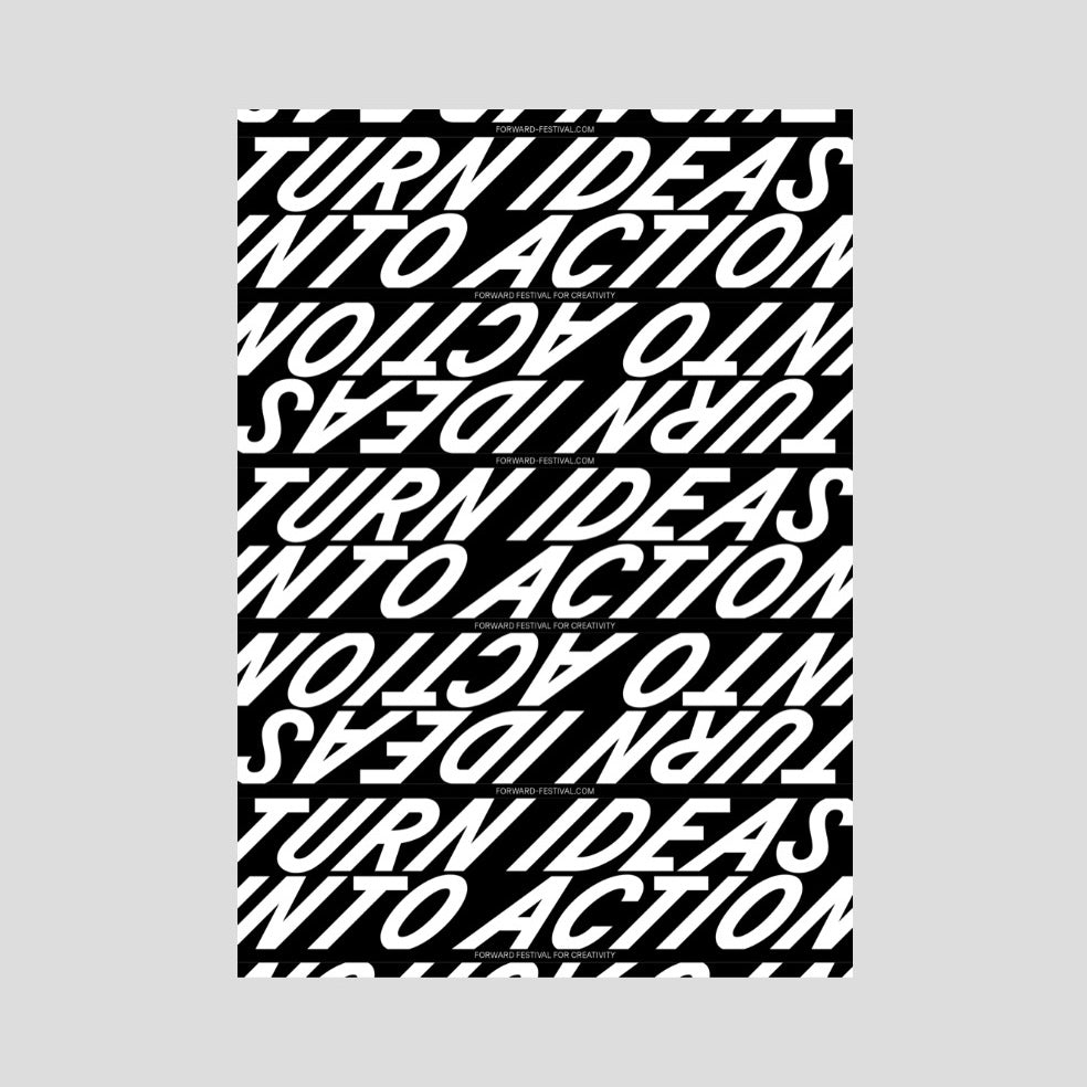 Forward Festival 2025 Poster I small font