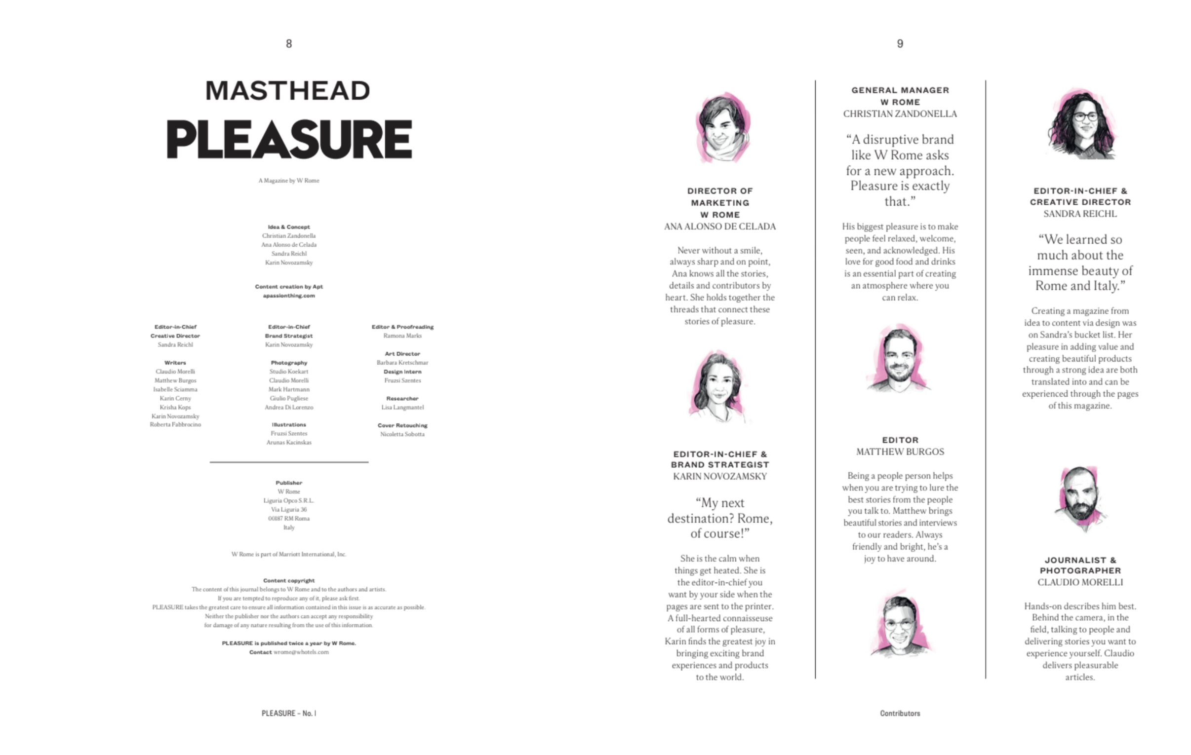 Pleasure Magazine #1 by W. Rome