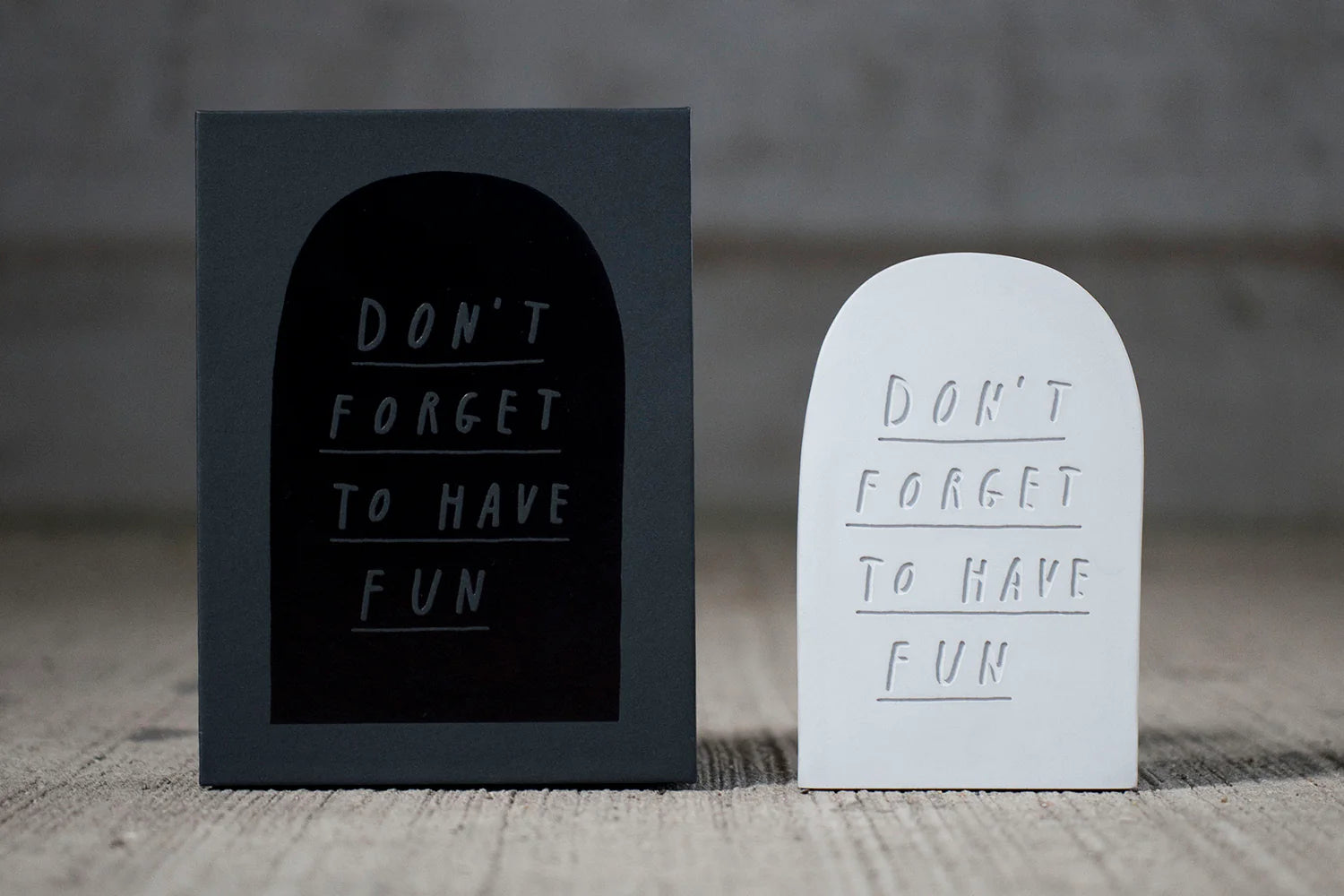 Concrete Gravestone | Mr. Bingo