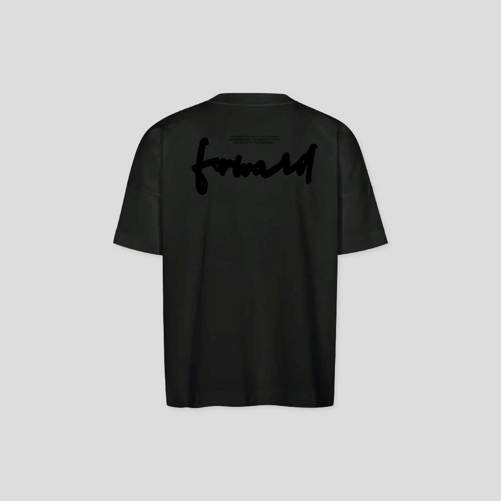 Forward Festival 2025 T-Shirt | Black 3D Print