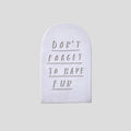 Concrete Gravestone | Mr. Bingo