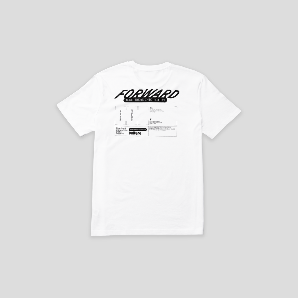 FORWARD FESTIVAL T-SHIRT 2026 | TURN IDEAS INTO ACTION