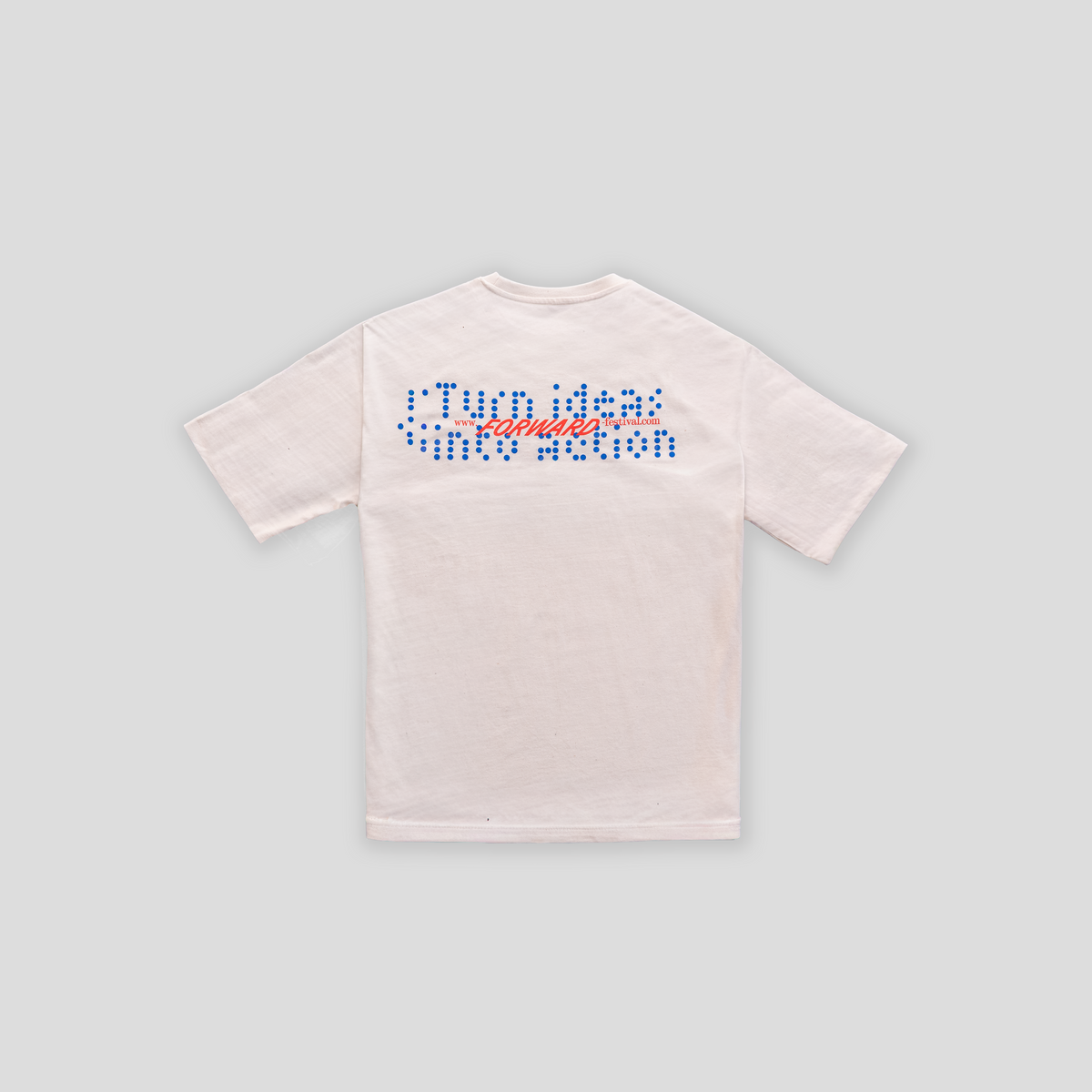 FORWARD T-SHIRT OFF WHITE | WITH WERC