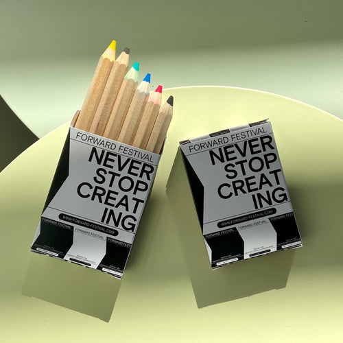 Never Stop Creating - Colored Pencils